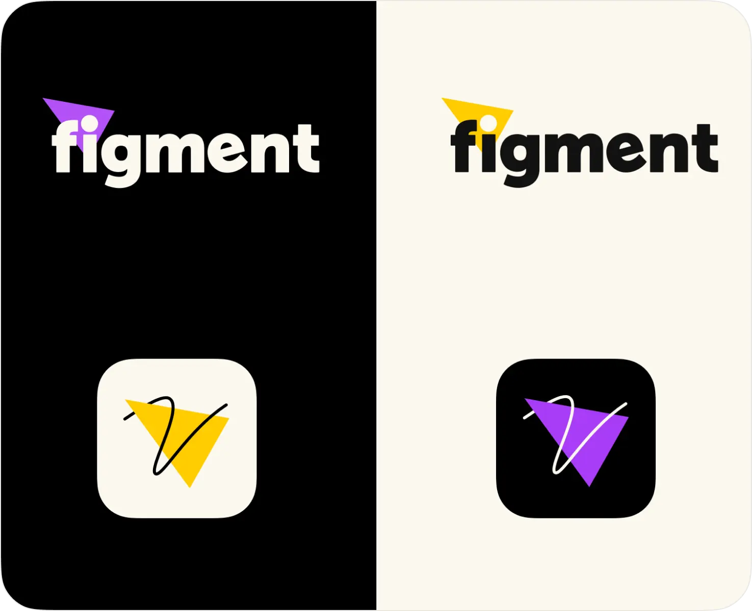 Figment visual identity and UI expression in the product